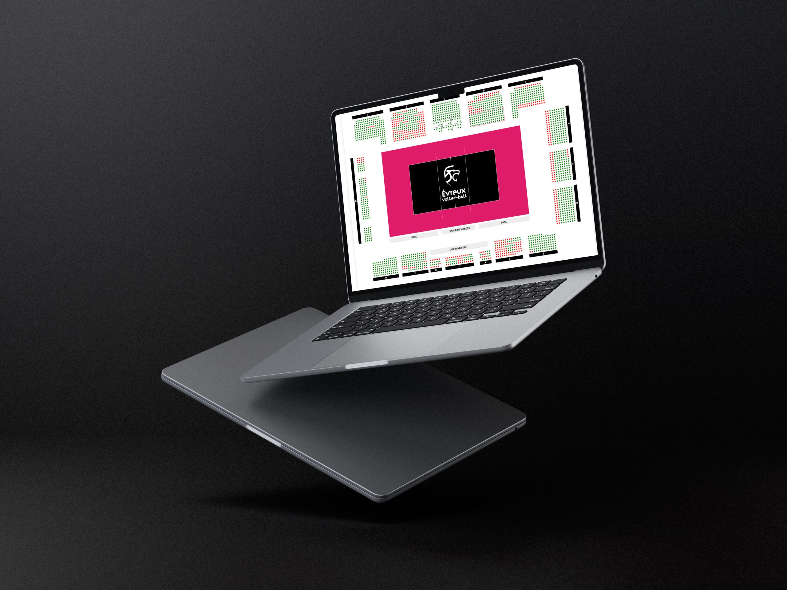 Mockuuups MacBook Air mockup with isometric floating angle